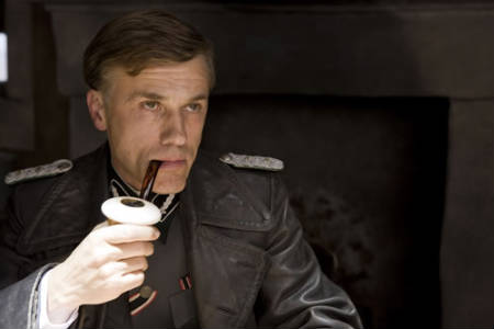 Christoph Waltz como el Coronel Hans Landa en Malditos Bastardos