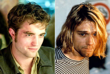 Robert Pattinson & Kurt Cobain